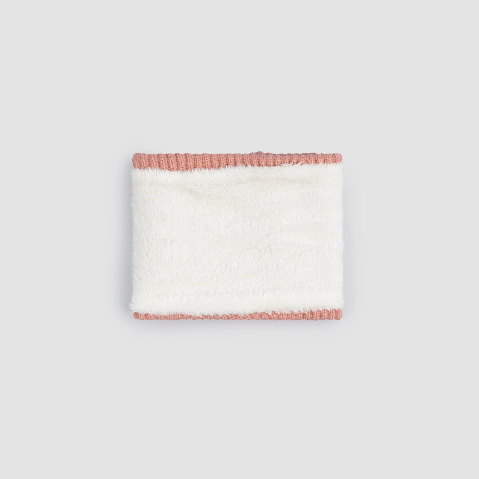 Miles the label MILES THE LABEL - Pink Ribbed Neck Warmer