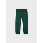 Mayoral MAYORAL - Pantalon vert sapin en toile style jogger - Alpin