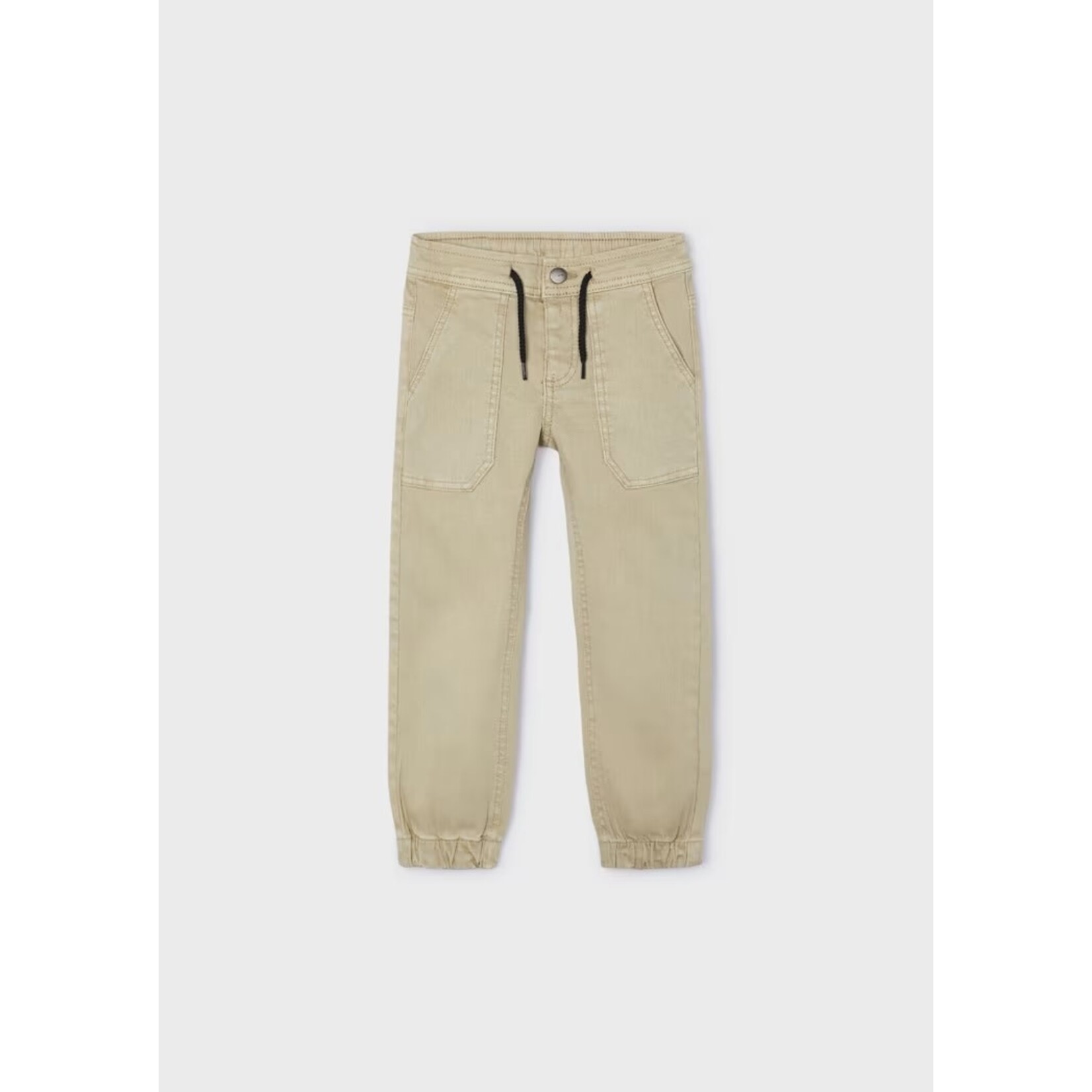 Mayoral MAYORAL - Sand-coloured canvas skater pants -  Albeiro