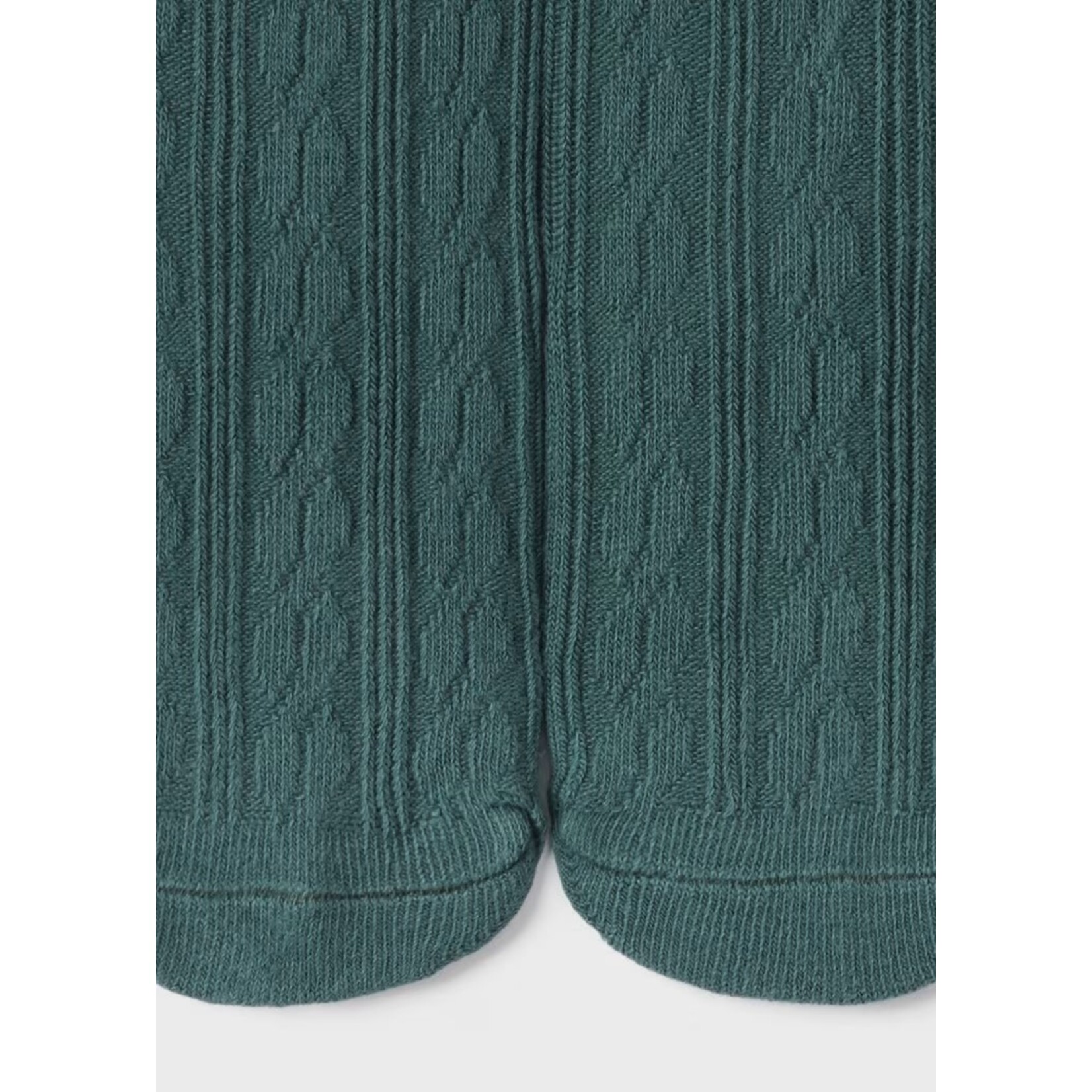 Mayoral MAYORAL - Collants pour bébé bleu vert à effet tricot
