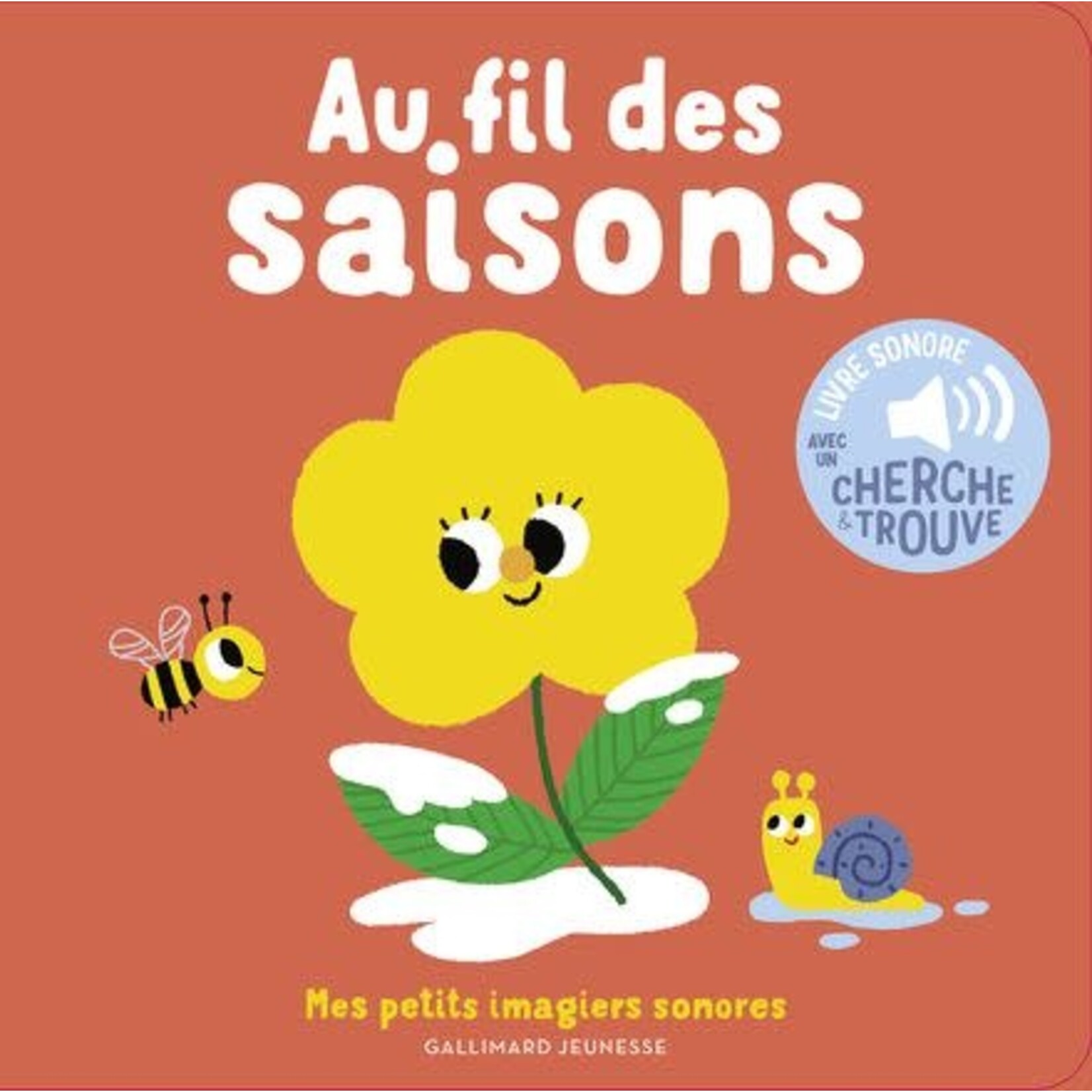 Gallimard Jeunesse (Éditions) GALLIMARD JEUNESSE -  Mes petits imagiers sonores 'Au fil des saisons' (avec cherche et trouve) (In French)