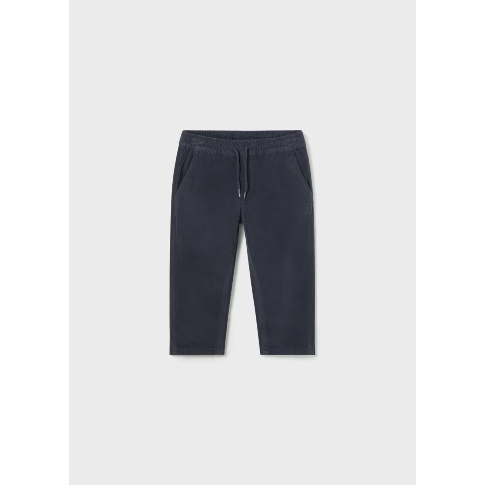 Mayoral MAYORAL - Baby petrol jogger pants in micro-corduroy
