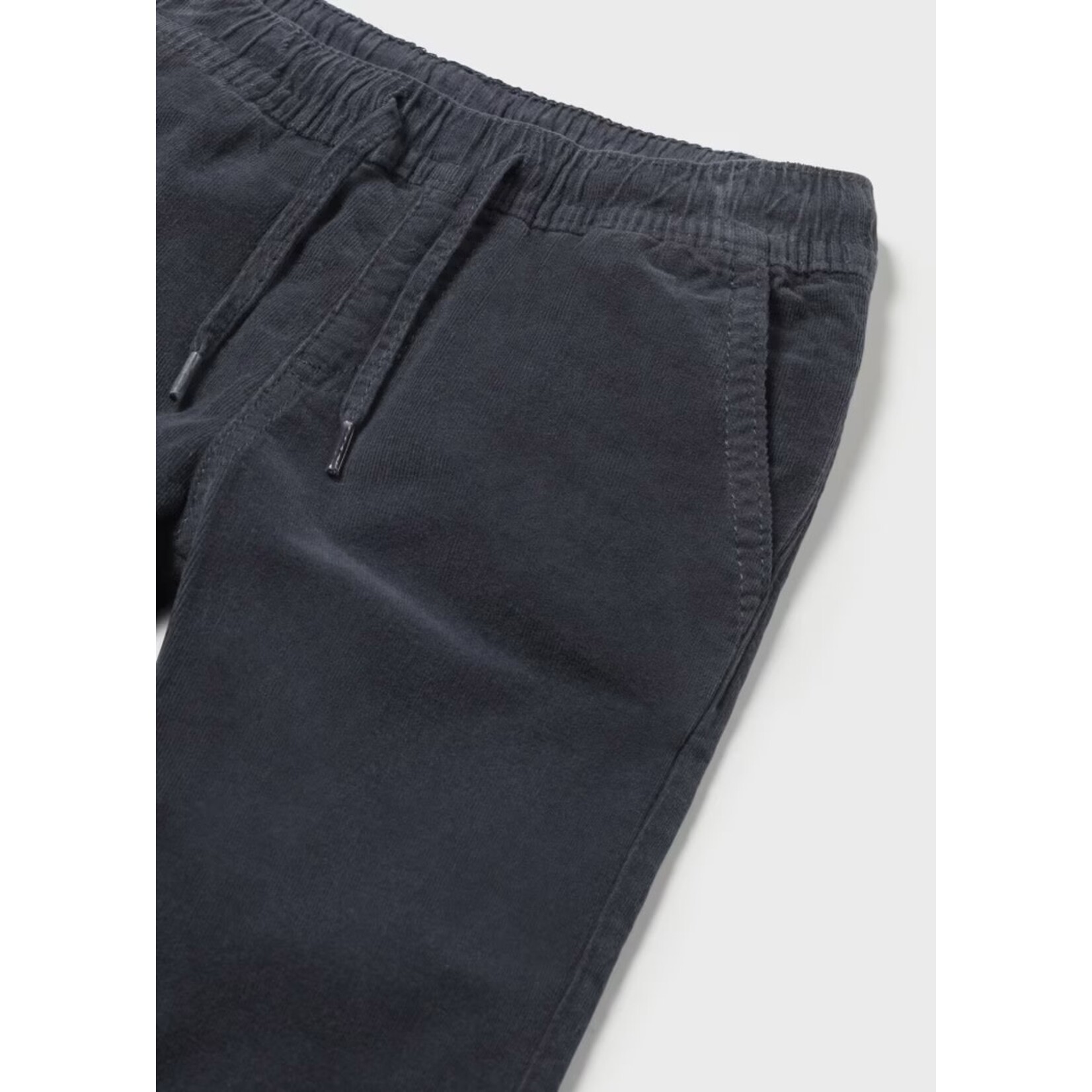 Mayoral MAYORAL - Baby petrol jogger pants in micro-corduroy