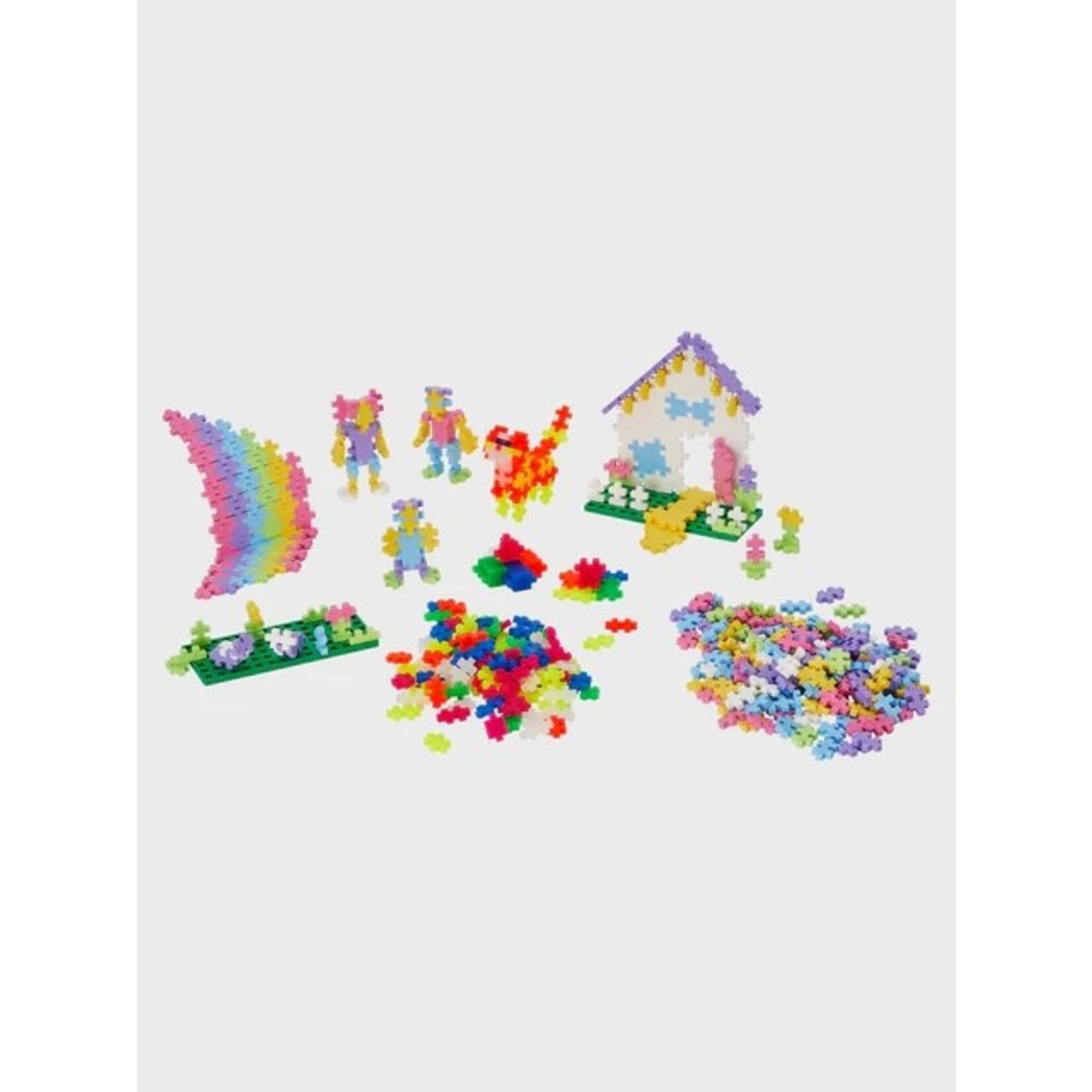 PlusPlus PLUSPLUS - 'Learn to Build' Set - Pastel - 600 pieces