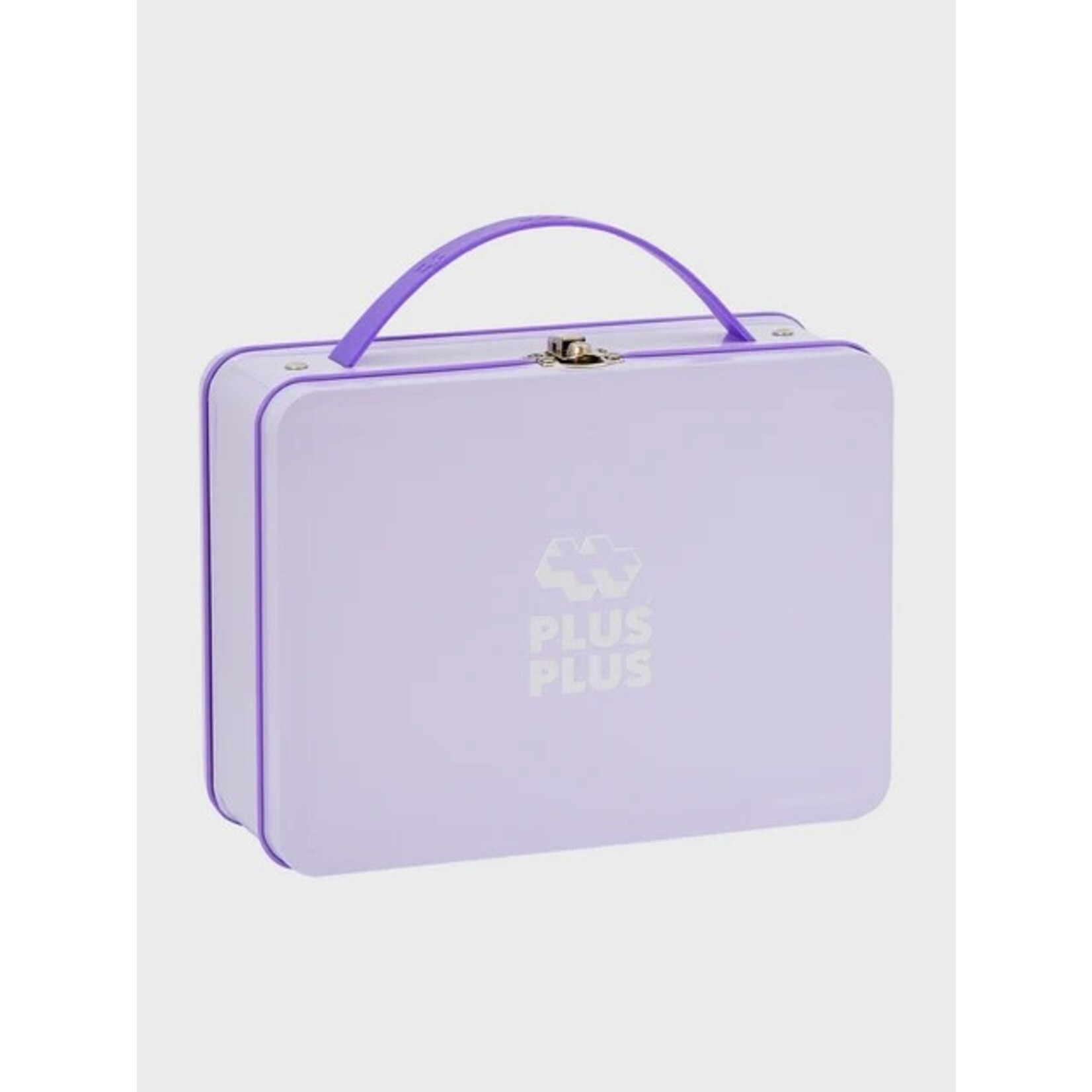 PlusPlus PLUSPLUS - 600 pièces dans valisette de métal mauve