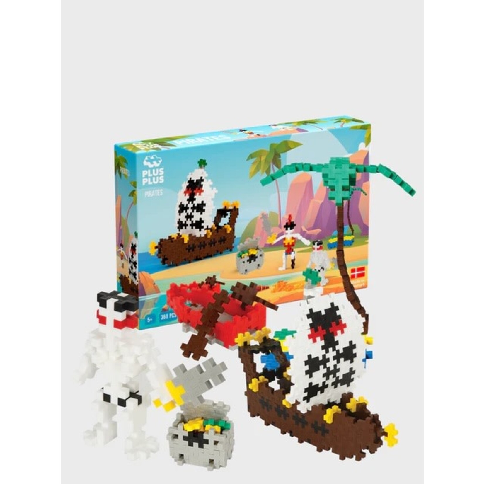 PlusPlus PLUSPLUS - Creative set 'Pirates' - 360 pieces