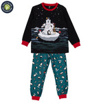 Nanö NANÖ - Pyjama de Noël avec imprimé ours et pingouin sur un iceberg