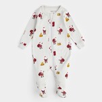 Petit Lem PETIT LEM - Must Be Santa Print on Lunar Rock Pyjama