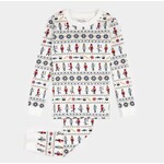 Petit Lem PETIT LEM - Nutcracker Fair Isle Print pyjama set