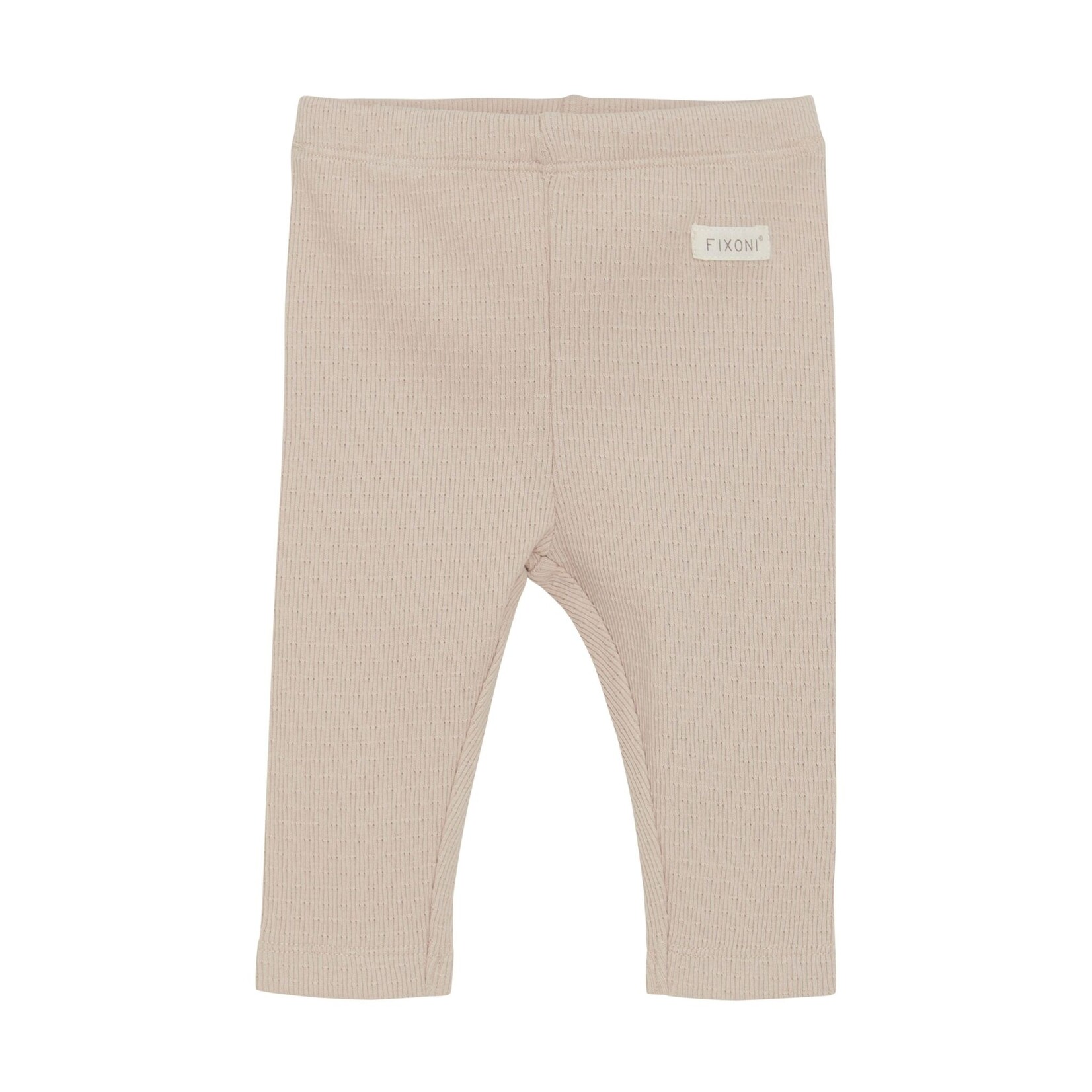 Fixoni FIXONI - Legging en coton cotelé vieux rose