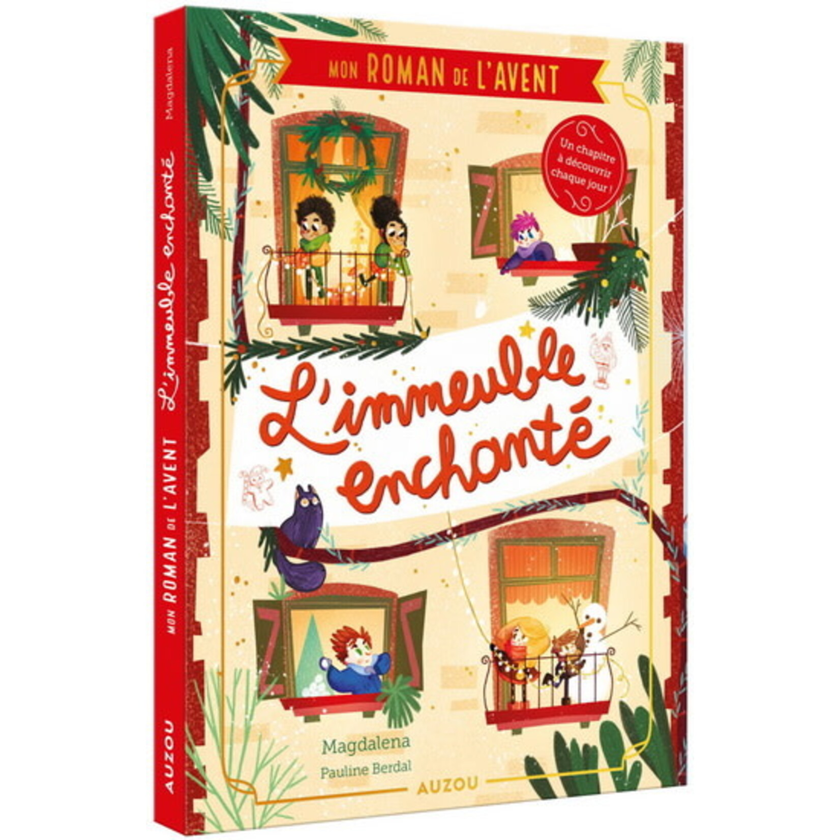 AUZOU (Éditions) AUZOU - Mon roman de l'Avent : L'immeuble enchanté (7 ans +)