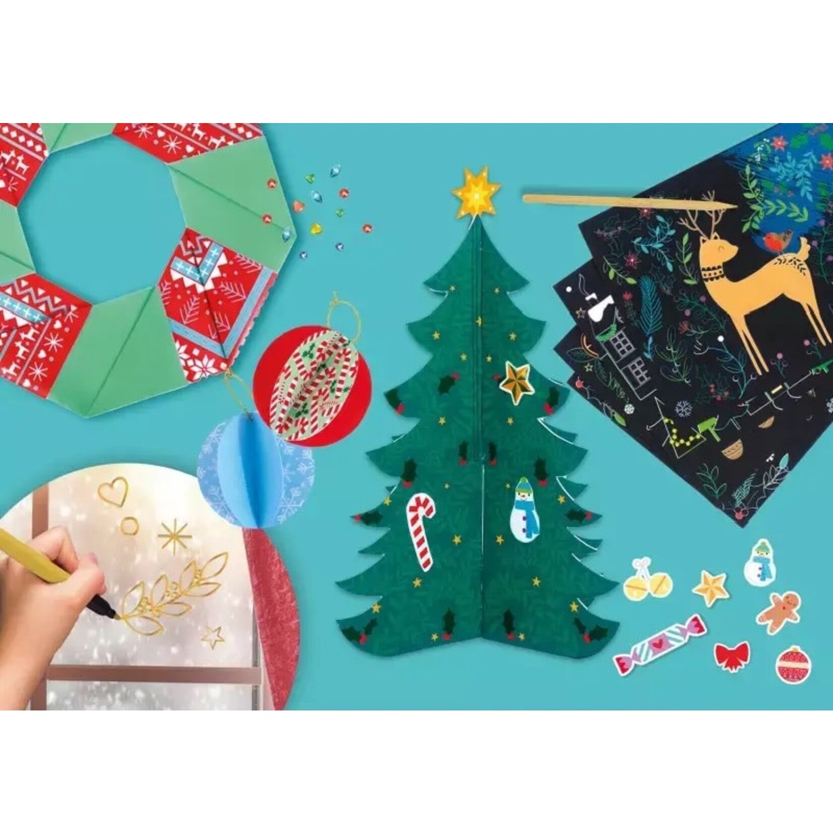 AUZOU (Éditions) AUZOU - Activity Box 'My 10 Christmas Activities'