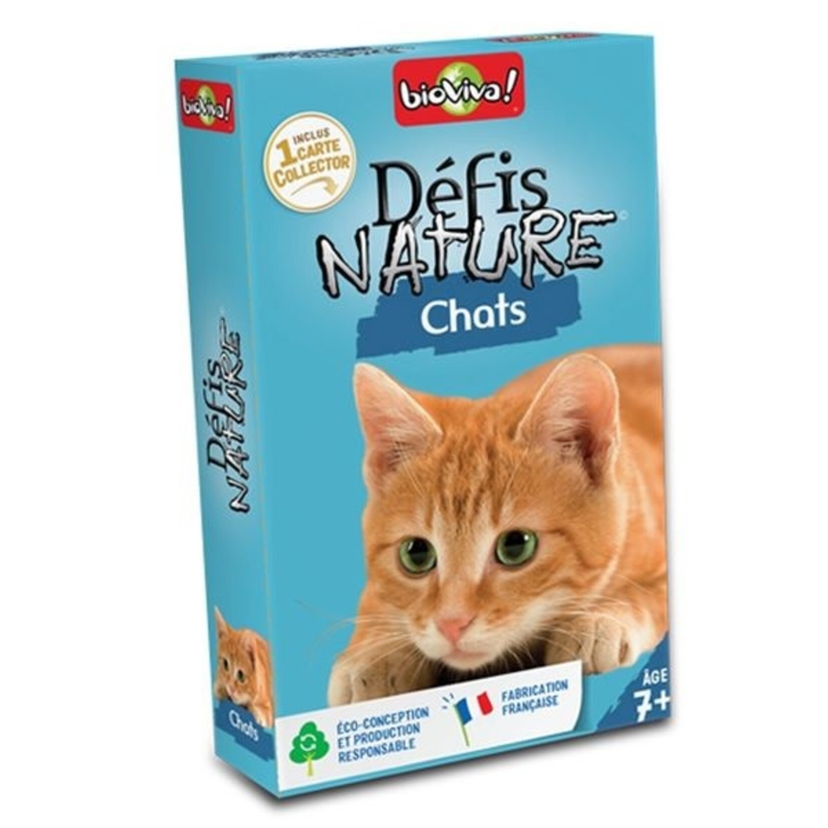 BioViva BIOVIVA- Card game 'Défi-Nature - Chats' - In French