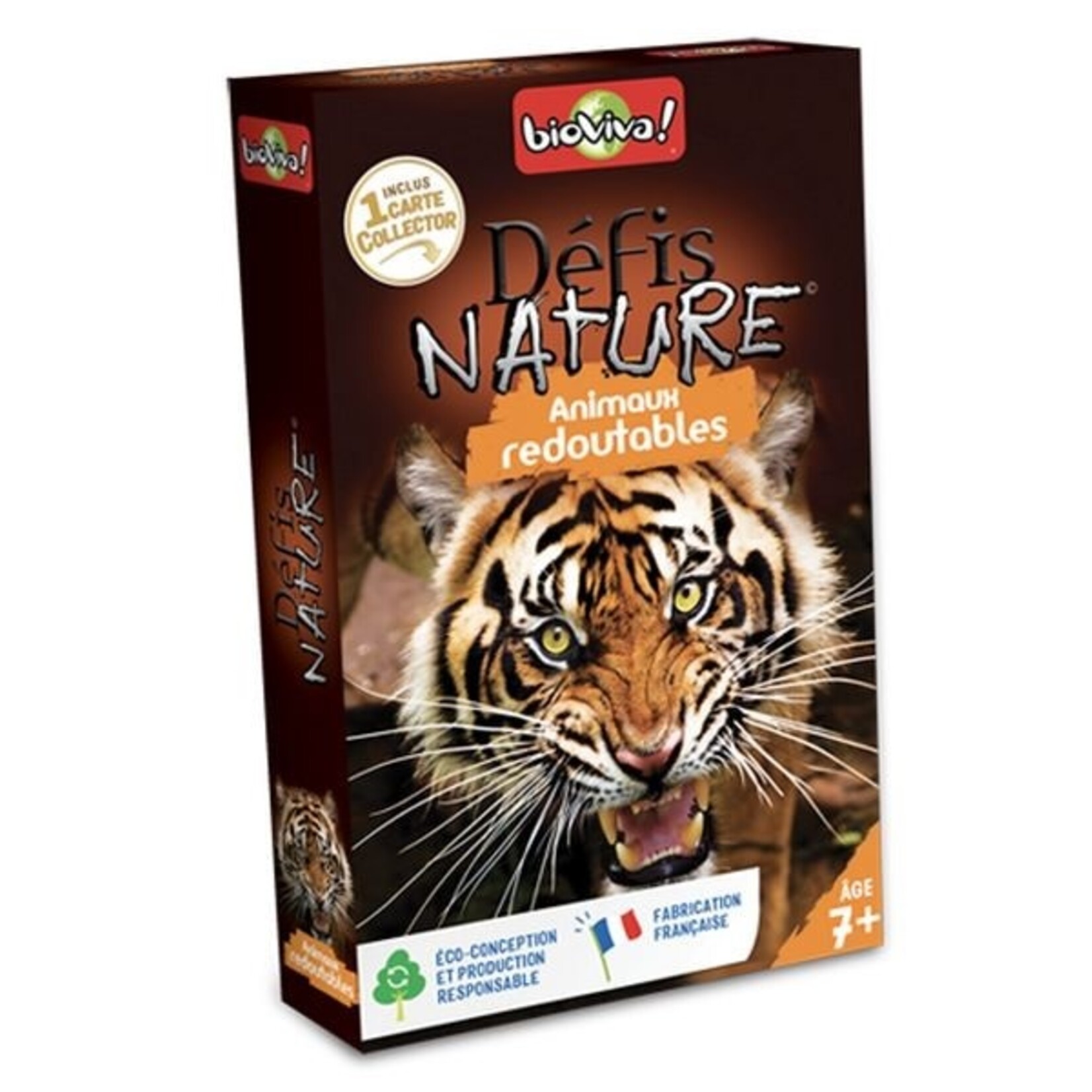 BioViva BIOVIVA- Card game 'Défi-Nature - Animaux redoutables' - In French