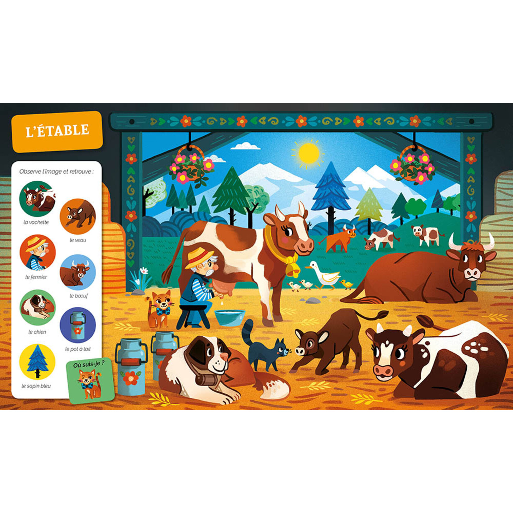 AUZOU (Éditions) AUZOU - Cherche et trouve des tout-petits 'À la ferme' (in French)