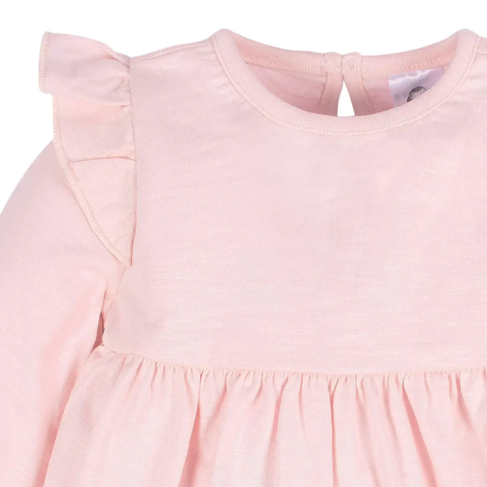 Gerber GERBER - 2-piece set of dresses in pink and leaf print