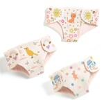 Djeco DJECO - Set of three diapers for POMEA baby dolls