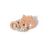 Bulle BULLE - Jouet-hochet de dentition mini 'Chaton-Sauge'