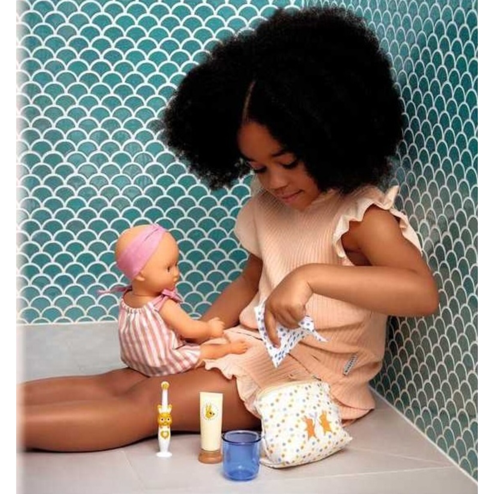 Djeco DJECO - Toothbrush set / Poméa Collection
