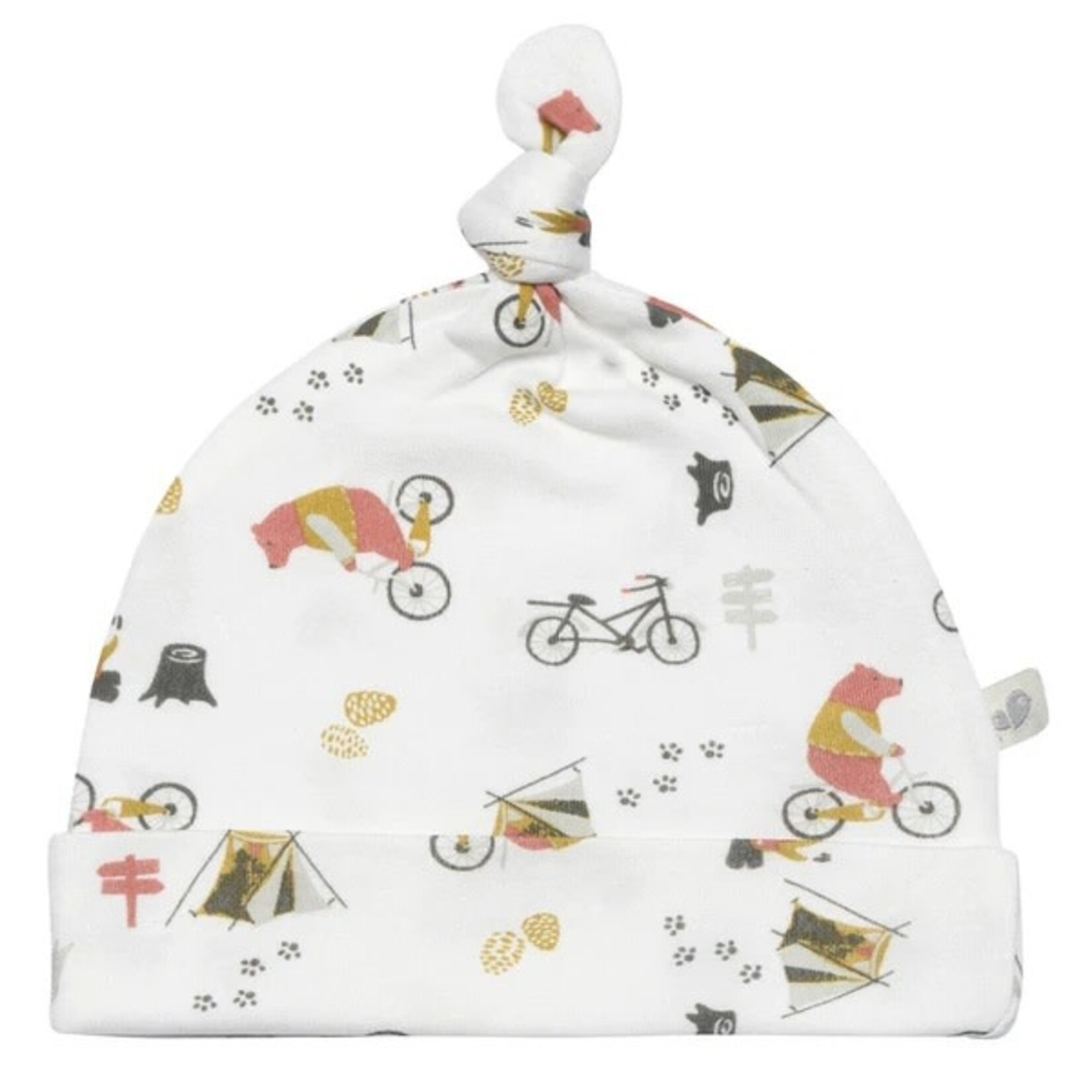 Perlimpinpin PERLIMPINPIN - Bonnet à nœud bambou - 'Ours'