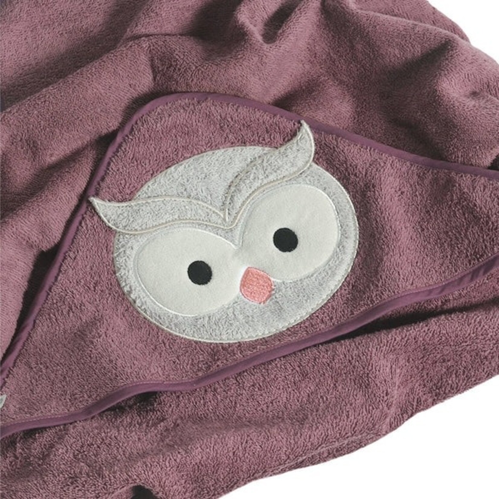 Perlimpinpin PERLIMPINPIN - Porto hooded bath towel 'Owl'