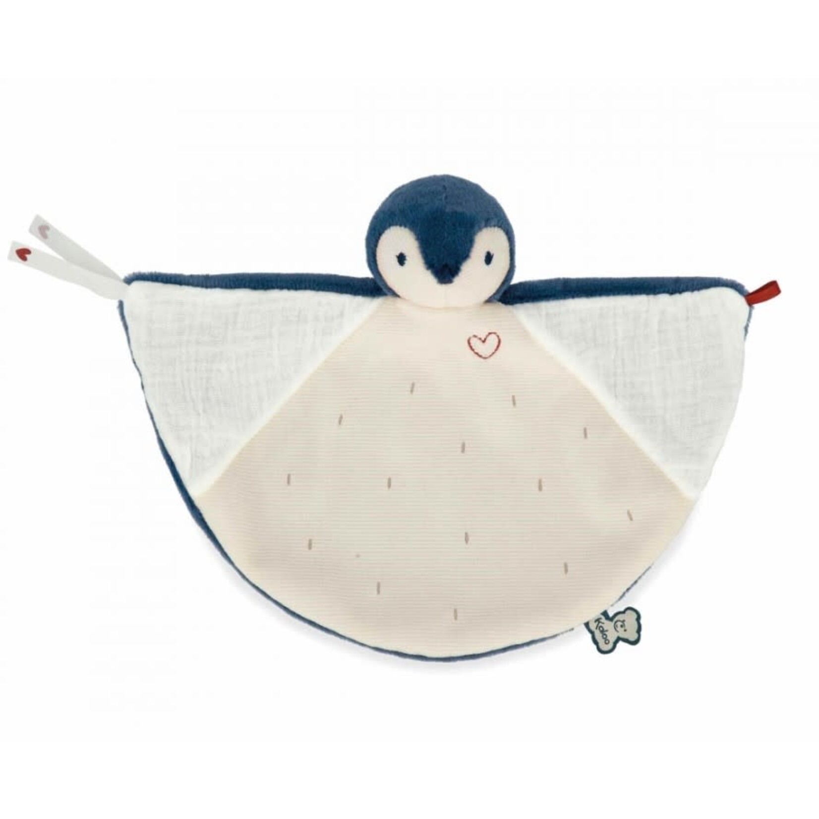 Kaloo KALOO - Penguin doudou comforter - Blue