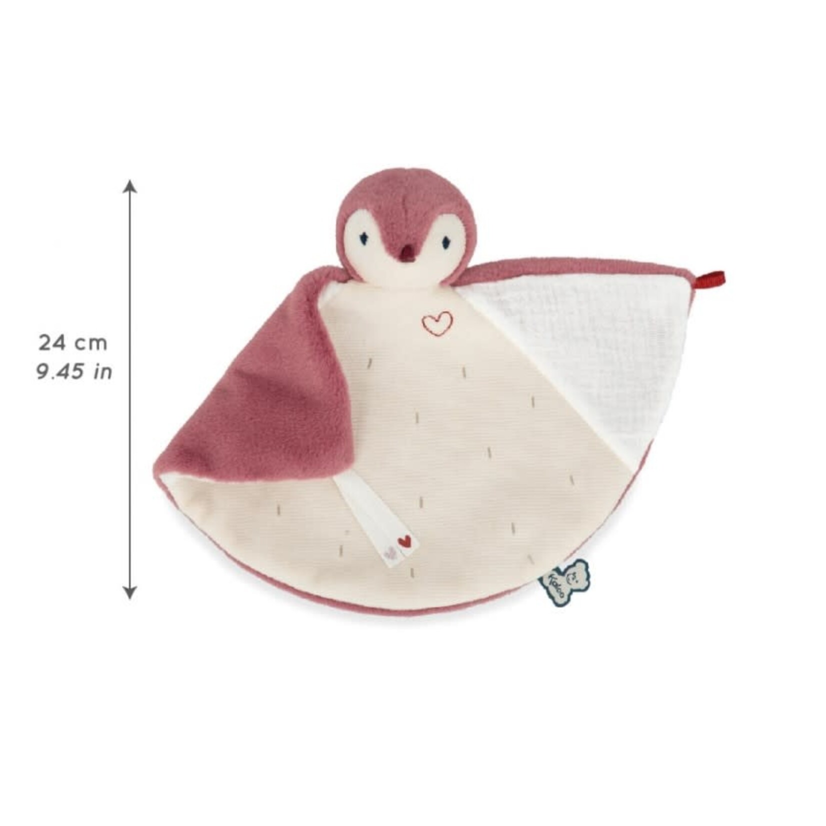 Kaloo KALOO - Penguin doudou comforter - Pink