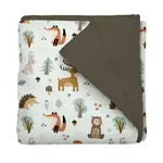 Olé Hop Olé Hop - Minky Baby Blanket - Bain de soleil