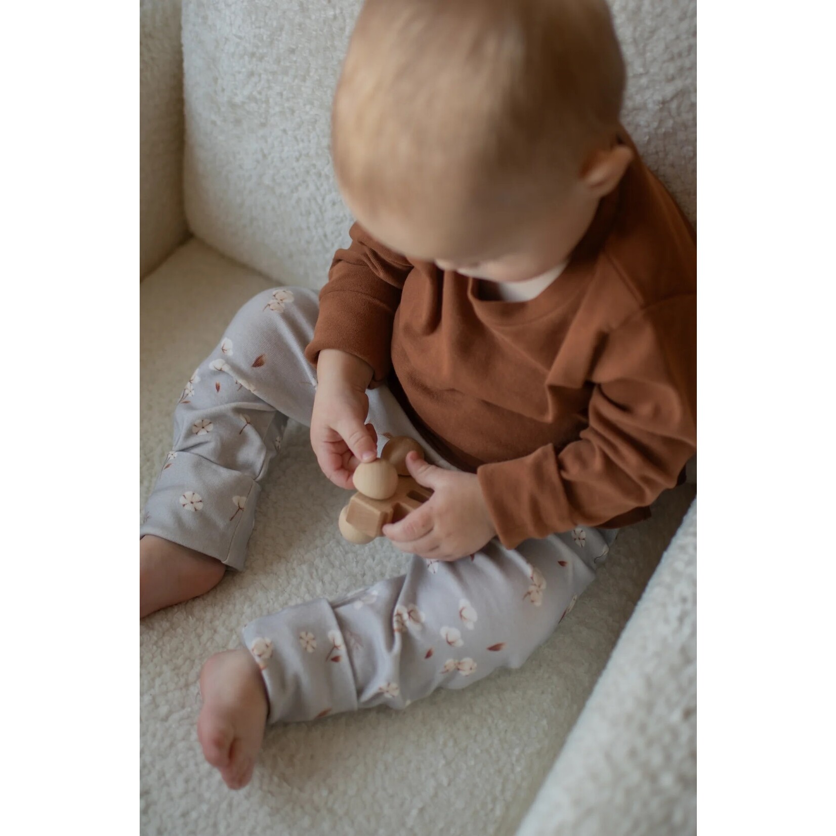 Kim et Joe KimEtJo - Evolutif long-sleeve shirt - cinnamon