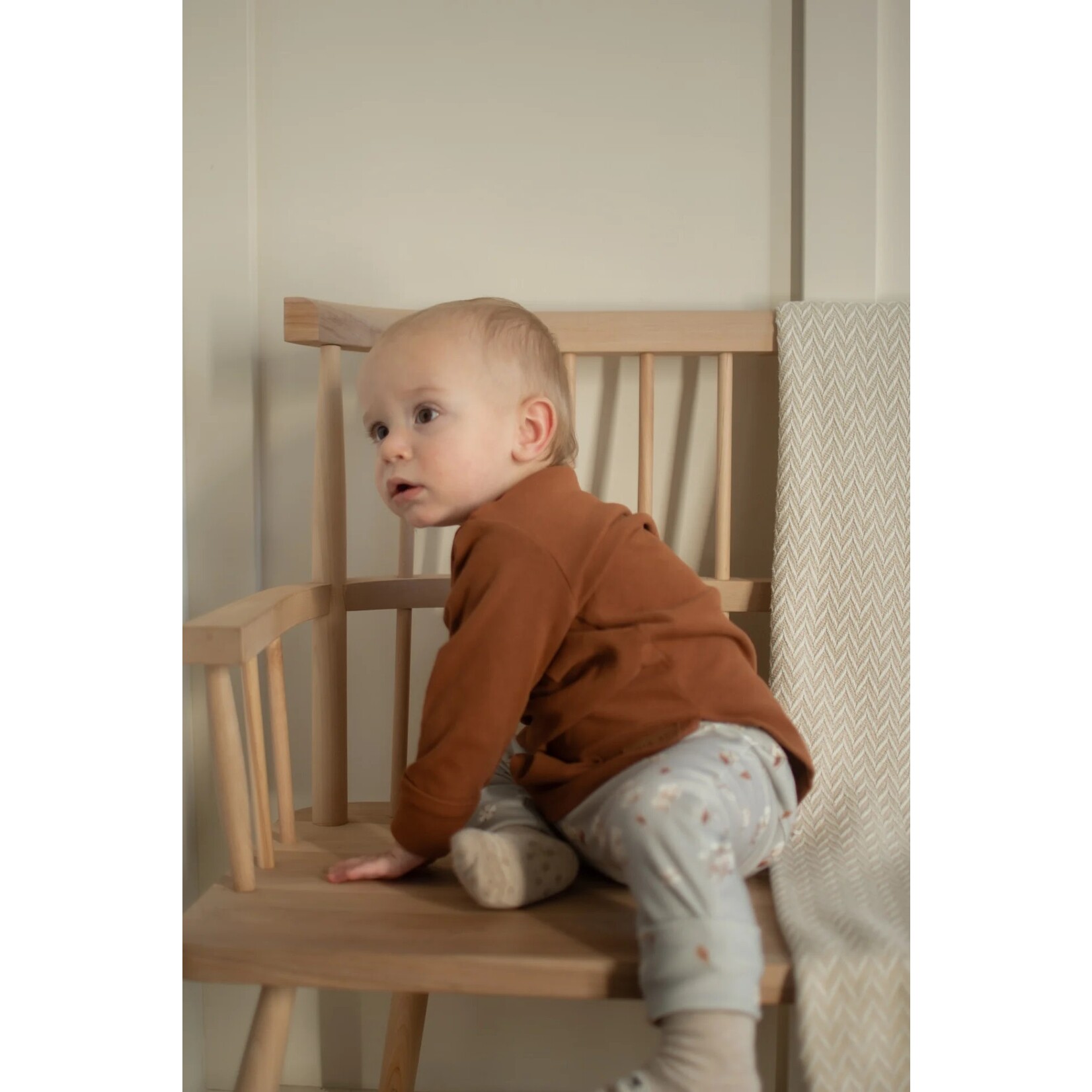 Kim et Joe KimEtJo - Evolutif long-sleeve shirt - cinnamon
