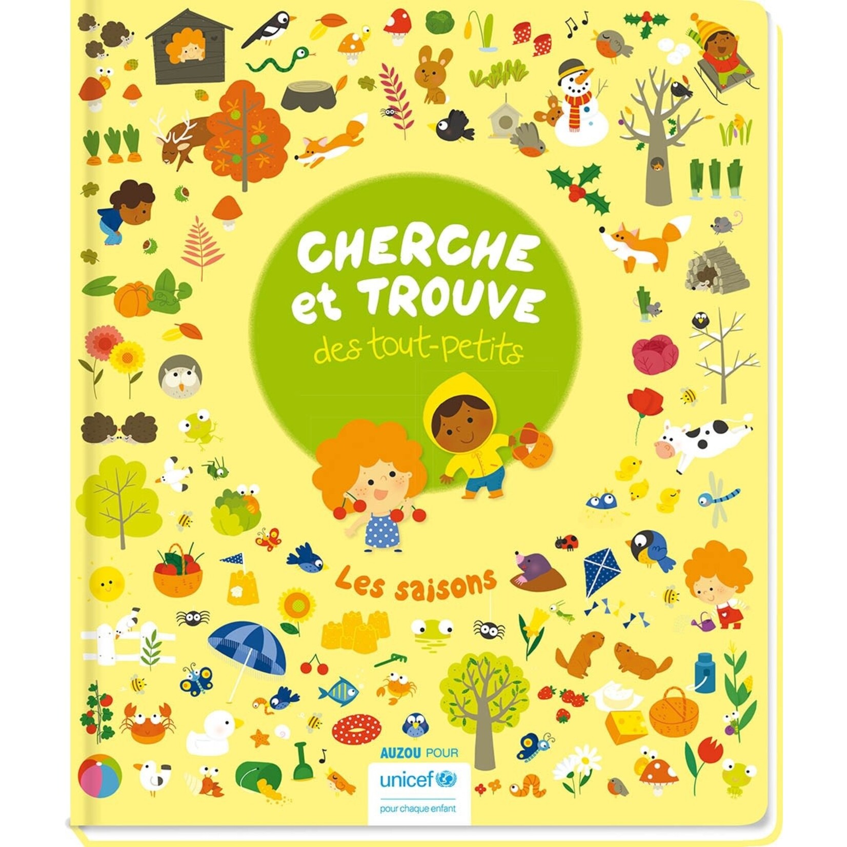 AUZOU (Éditions) AUZOU - Cherche et trouve des tout-petits 'Les saisons' (in french)