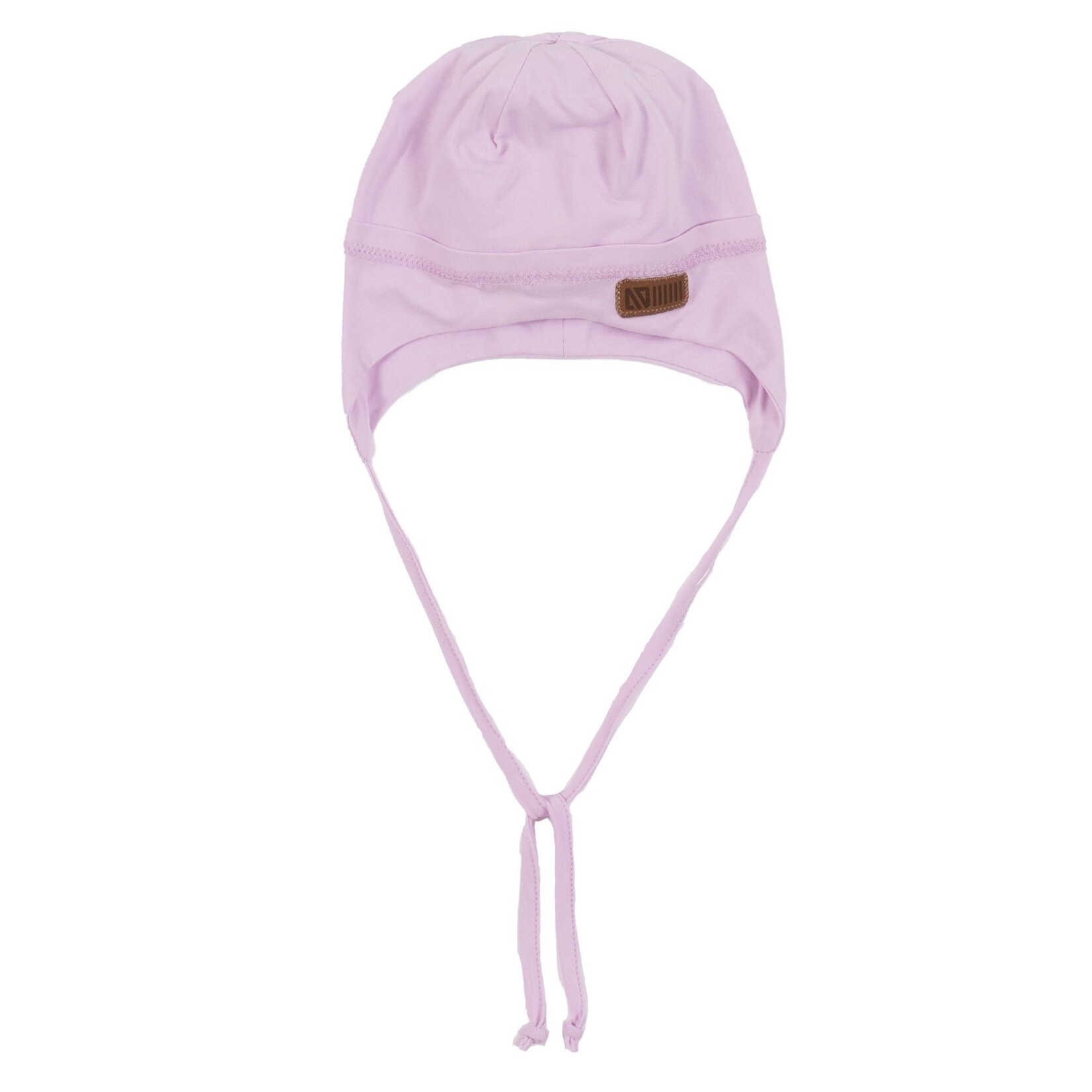 Nanö NANÖ - Light cotton jersey hat with strings - Light lilac