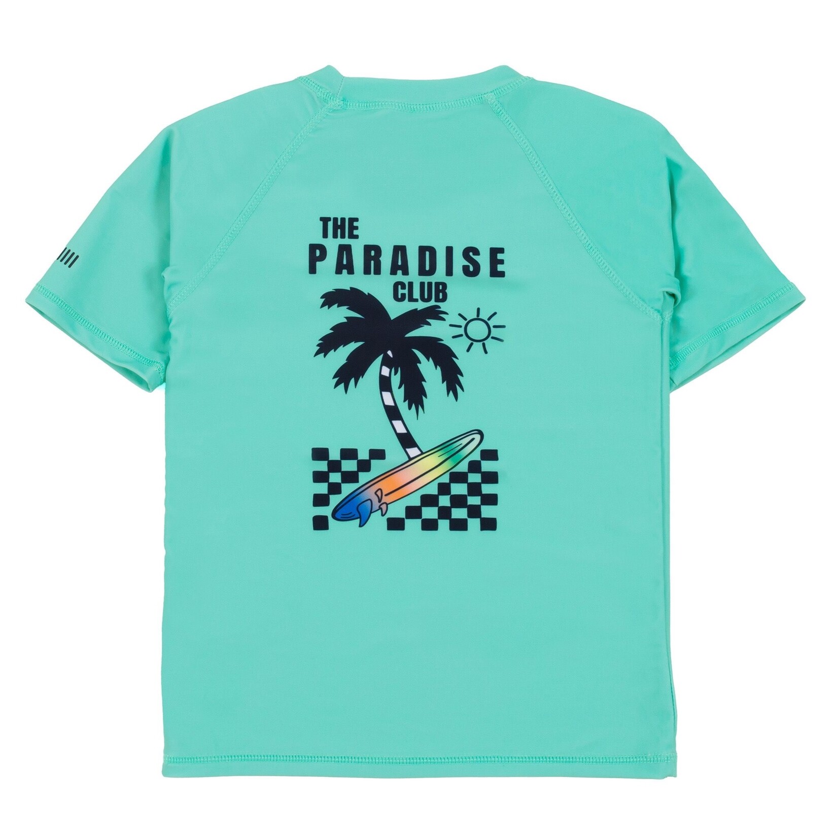 Nanö NANÖ - Short sleeve rashguard /swimming top - Turquoise 'Good days'