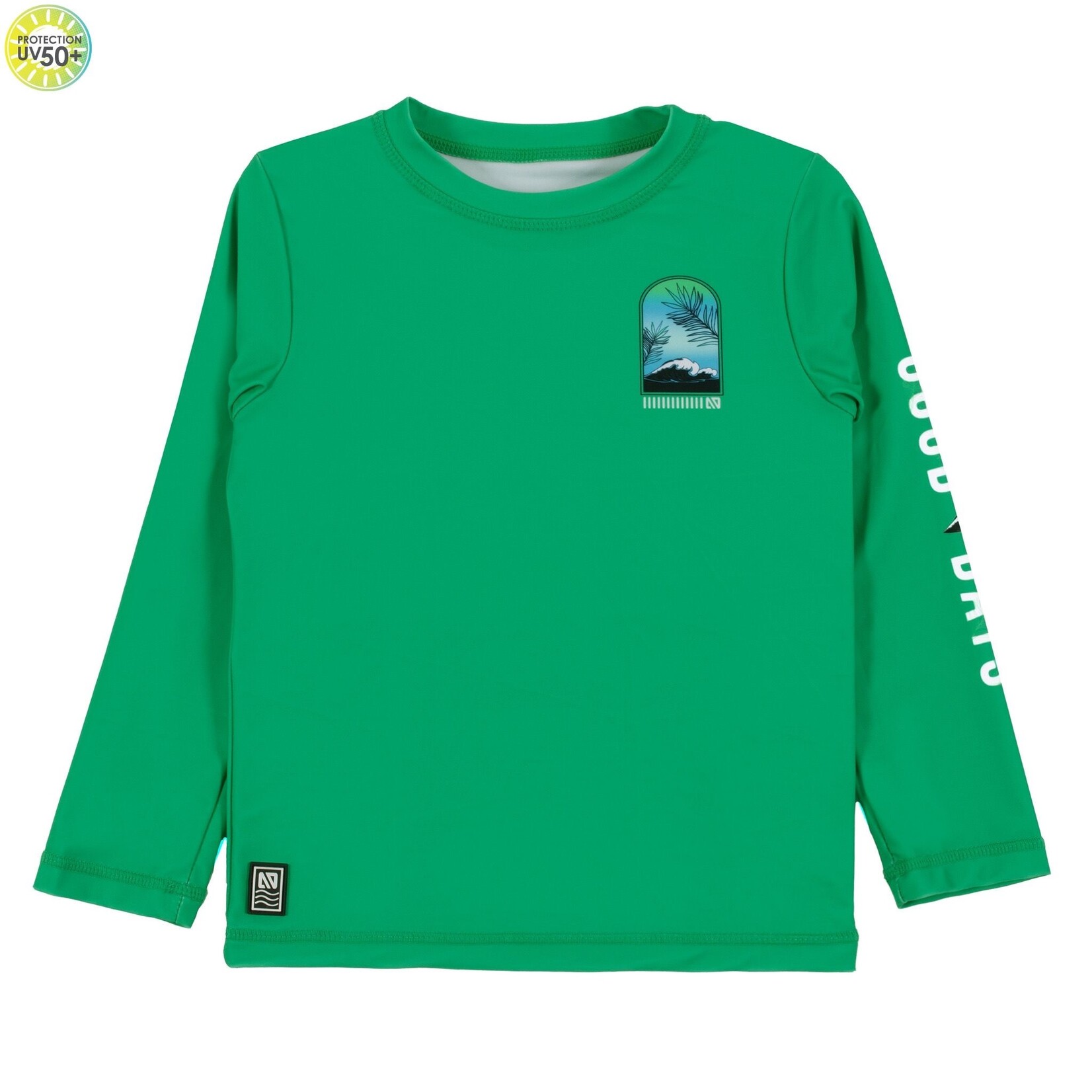 Nanö NANÖ - T-Shirt maillot dermoprotecteur manches longues - vert vif 'Good days'