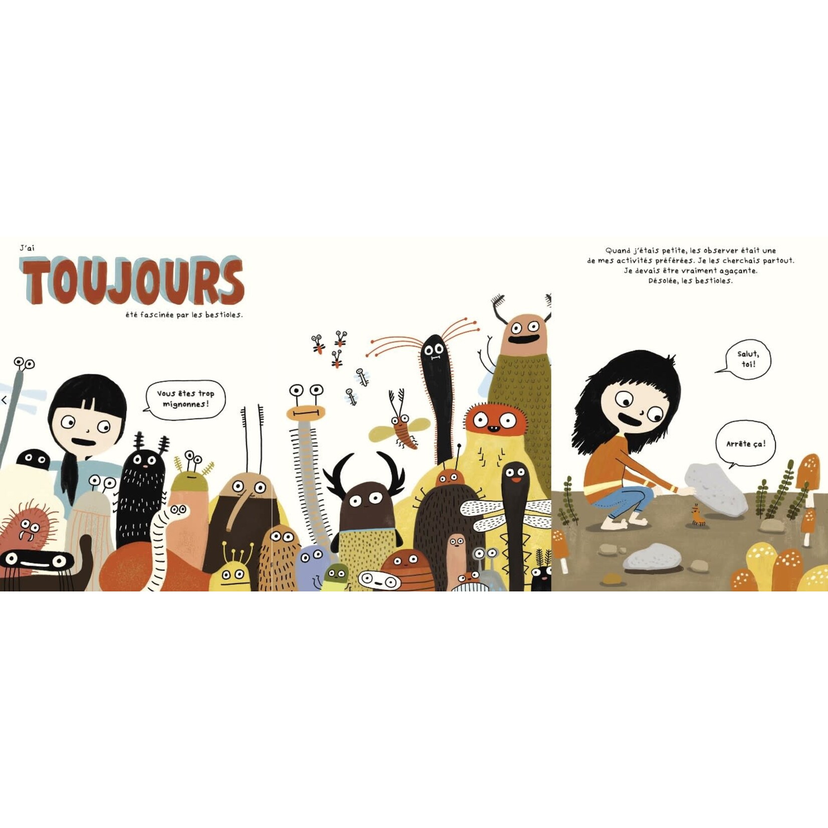 Les 400 Coups (Éditions) ÉDITIONS LES 400 COUPS -  Le Fan Club des Petites Bêtes - Élise Gravel - In French