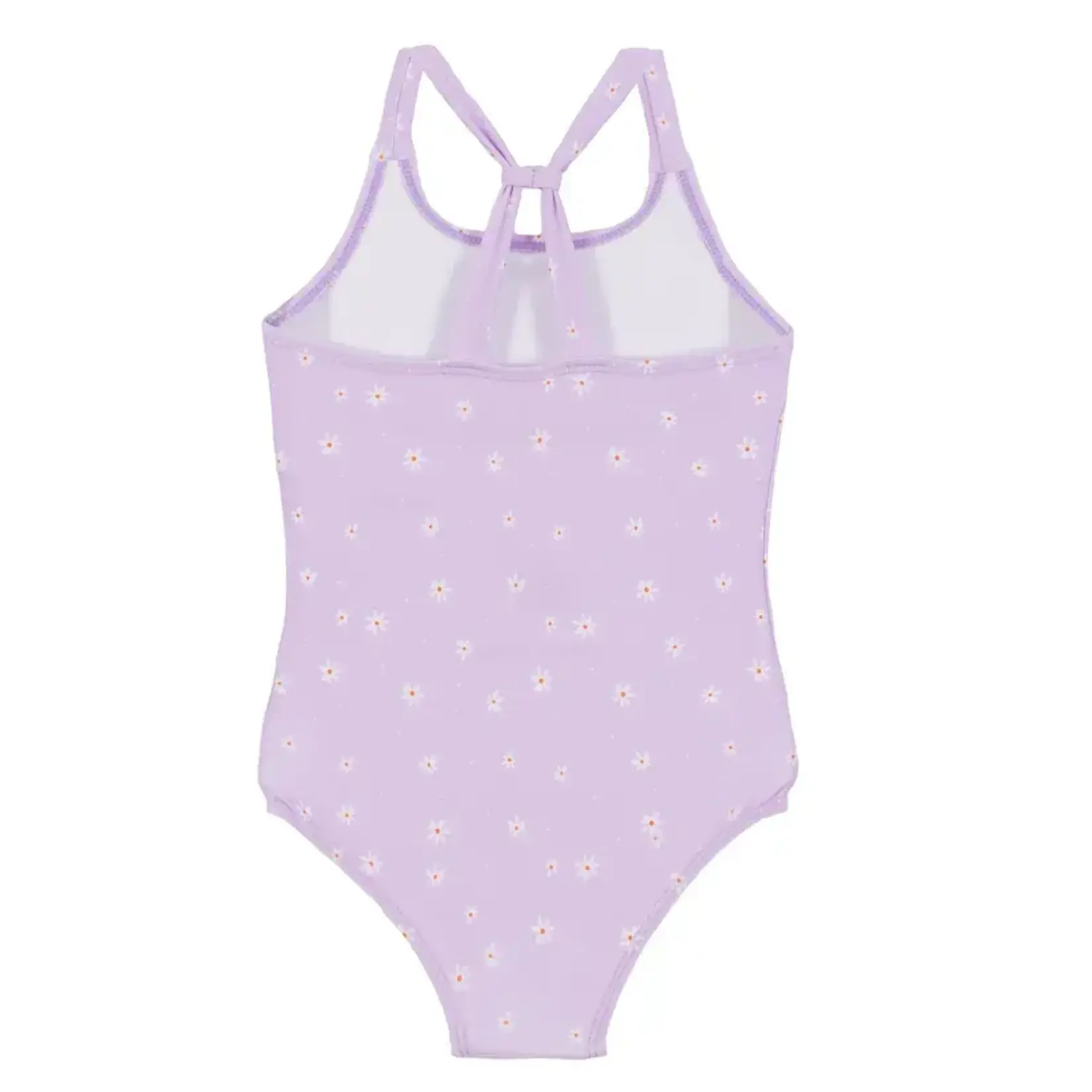Nanö NANÖ - Maillot UV une-pièce à bretelle lavande avec imprimé de marguerites
