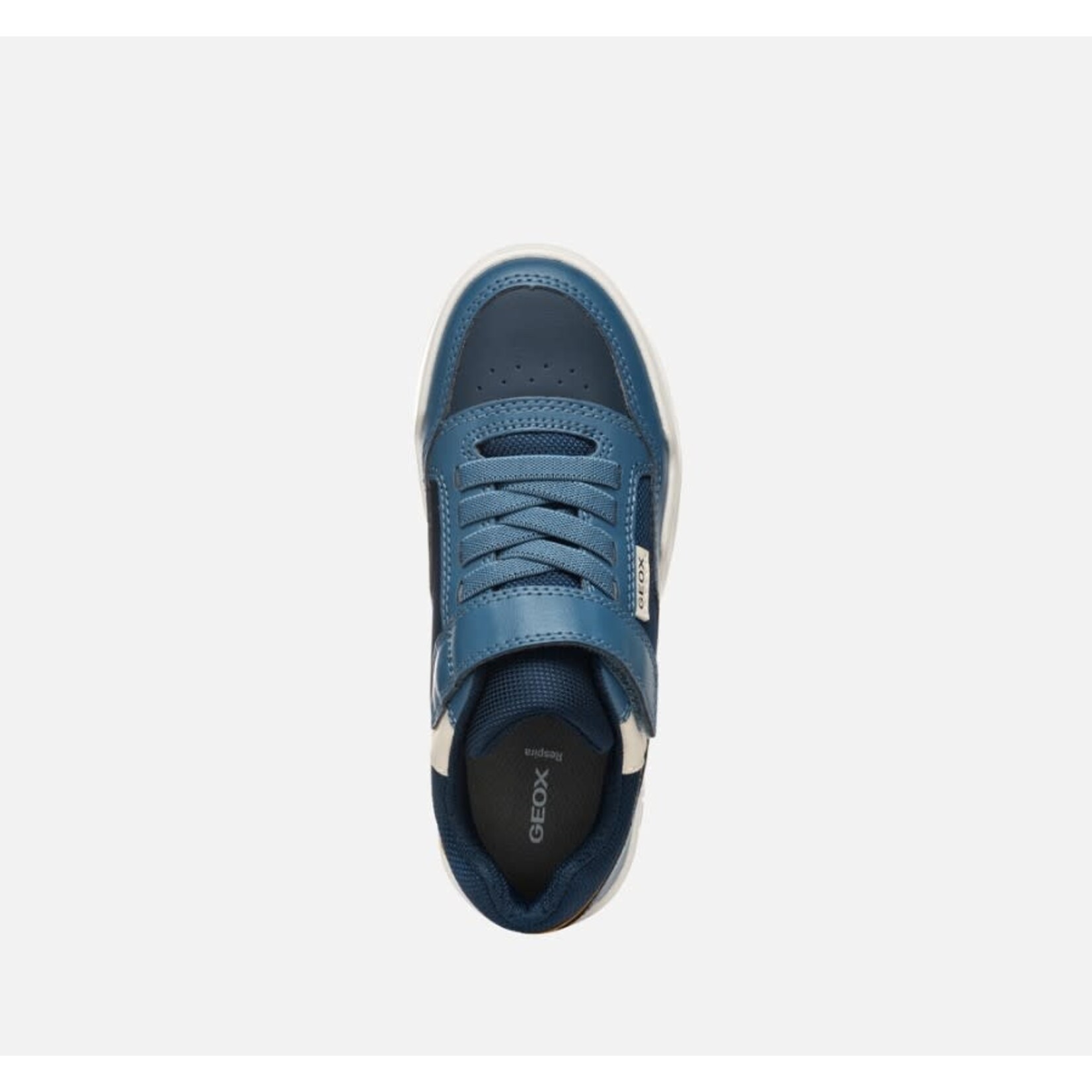 Geox GEOX - Chaussures de cuir synthétique 'Perth - Avio/Navy'