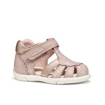 Geox GEOX - Sandales en cuir à bout fermé 'Zapito - Rose'