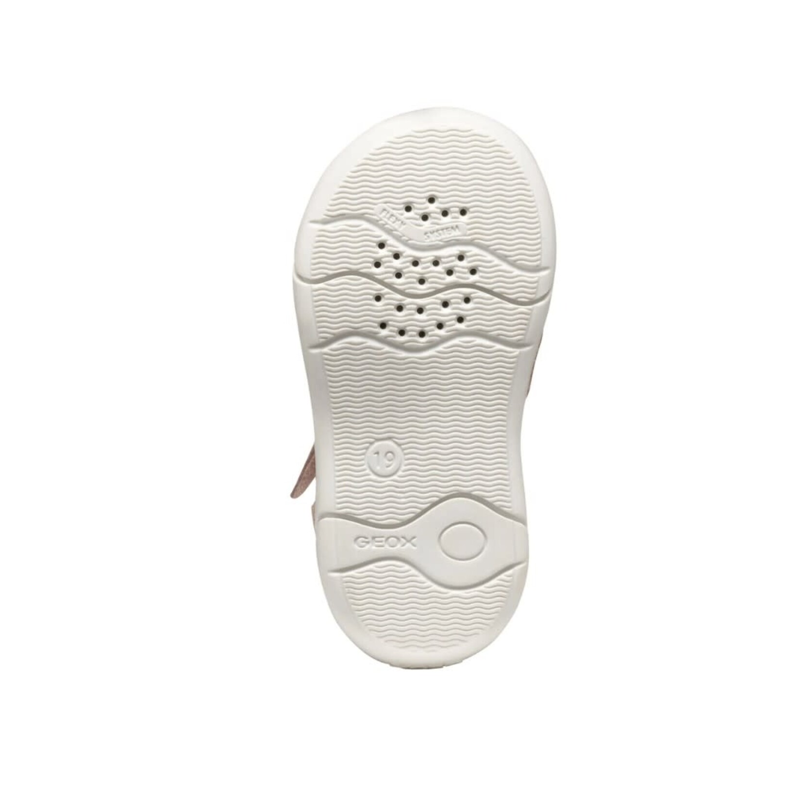 Geox GEOX - Sandales en cuir à bout fermé 'Zapito - Rose'