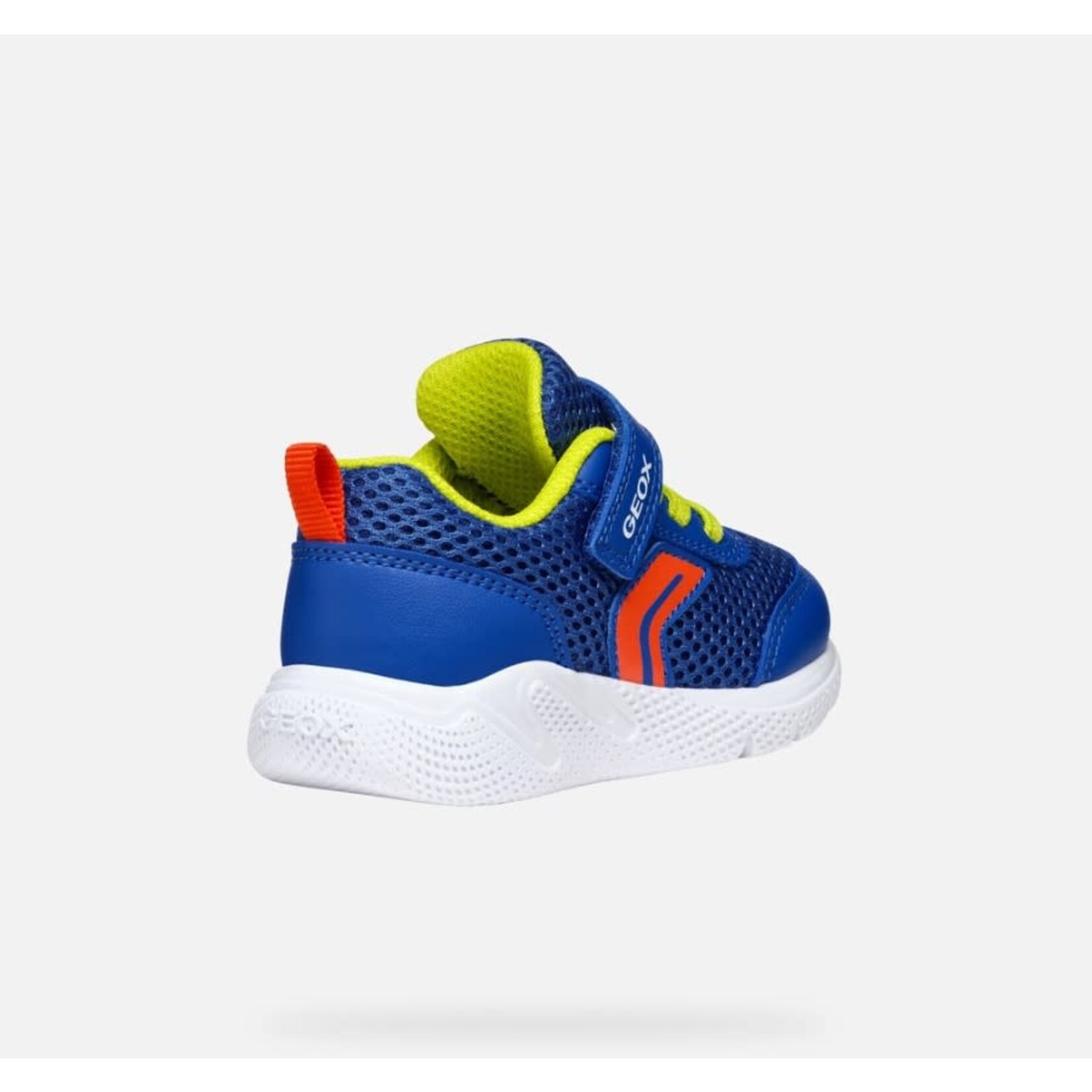 Geox GEOX - Chaussures de sport marine pour petits 'Sprintye - Bleu royal/Rouge'
