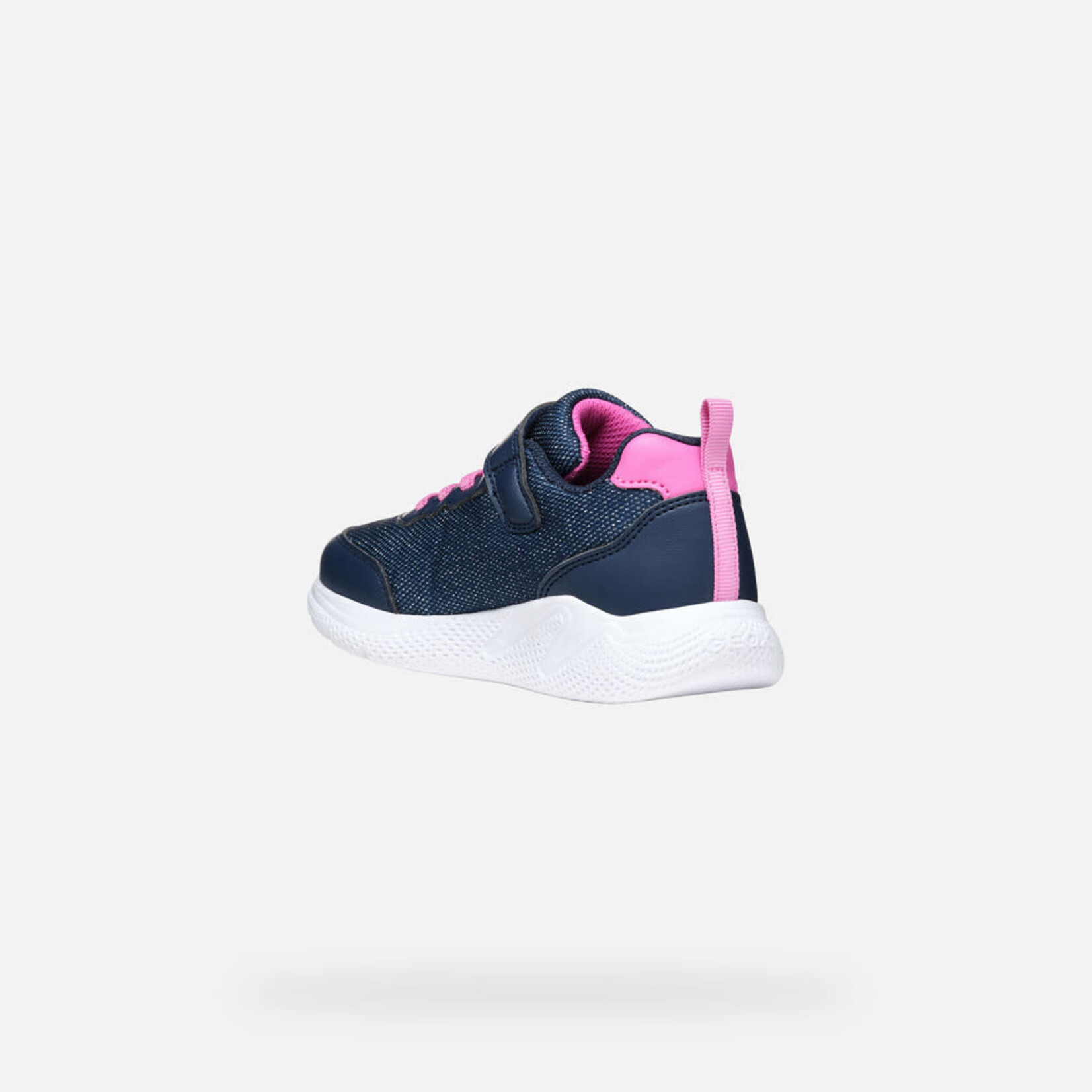 Geox GEOX - Sparkly navy blue Running Shoes 'Sprintye - Navy/Fuchsia'