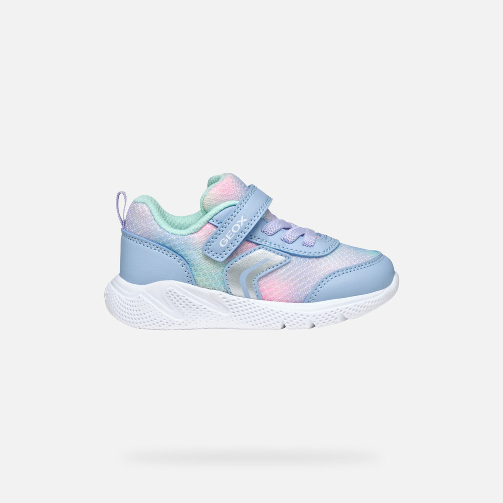 Geox GEOX - Blue multicolor sports shoes 'Sprintye - Sky/Multicolor'