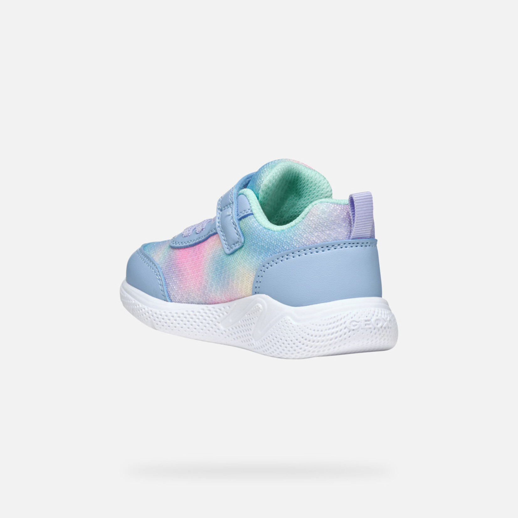 Geox GEOX - Blue multicolor sports shoes 'Sprintye - Sky/Multicolor'