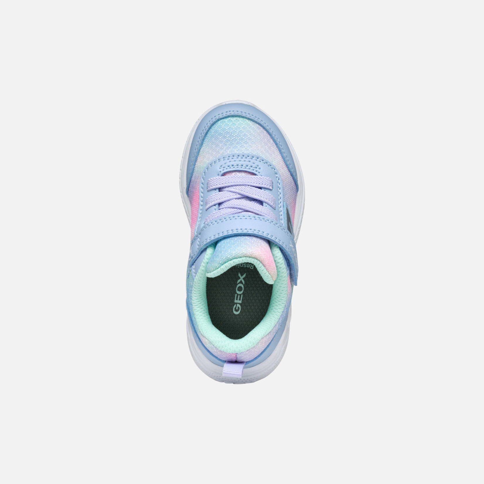 Geox GEOX - Blue multicolor sports shoes 'Sprintye - Sky/Multicolor'
