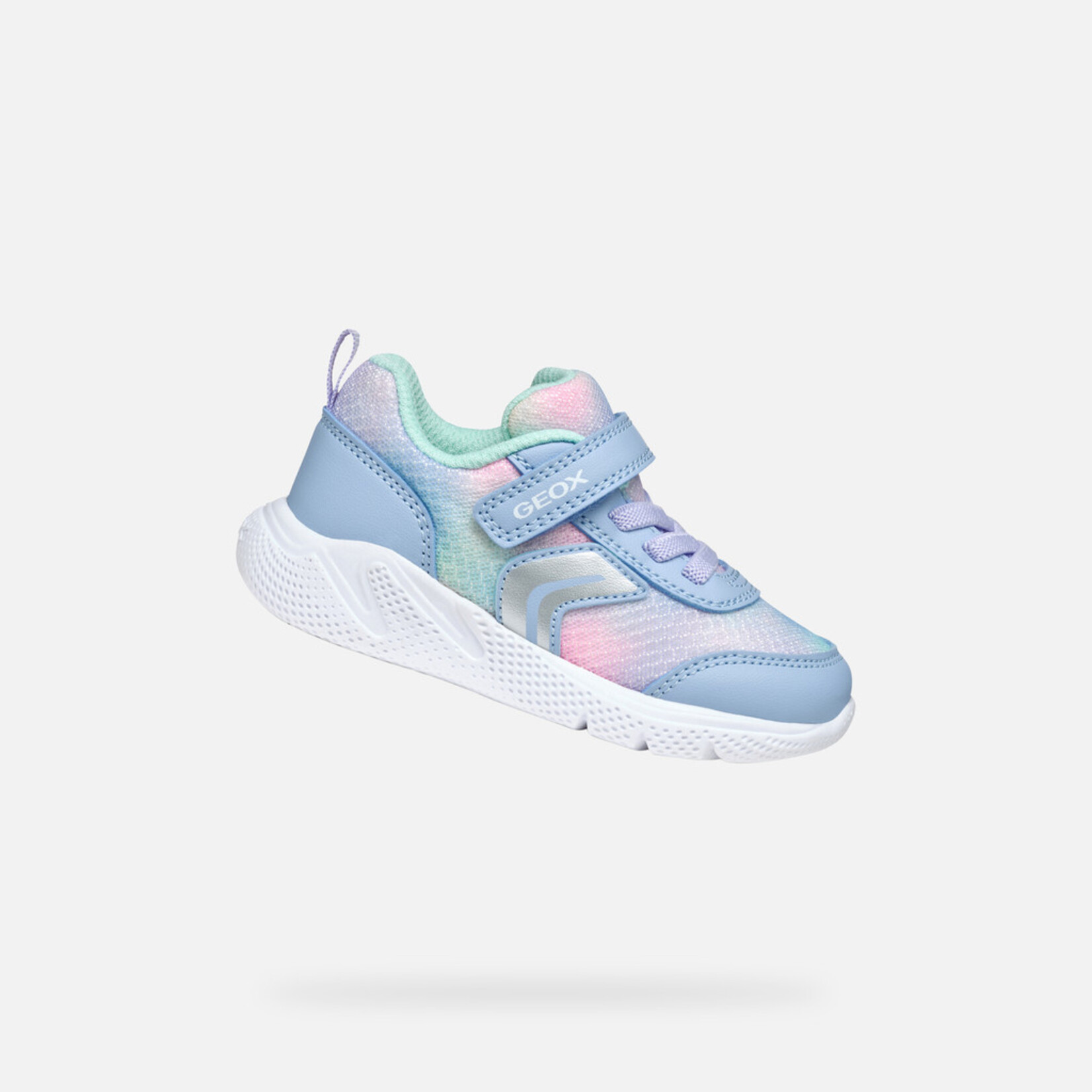 Geox GEOX - Blue multicolor sports shoes 'Sprintye - Sky/Multicolor'