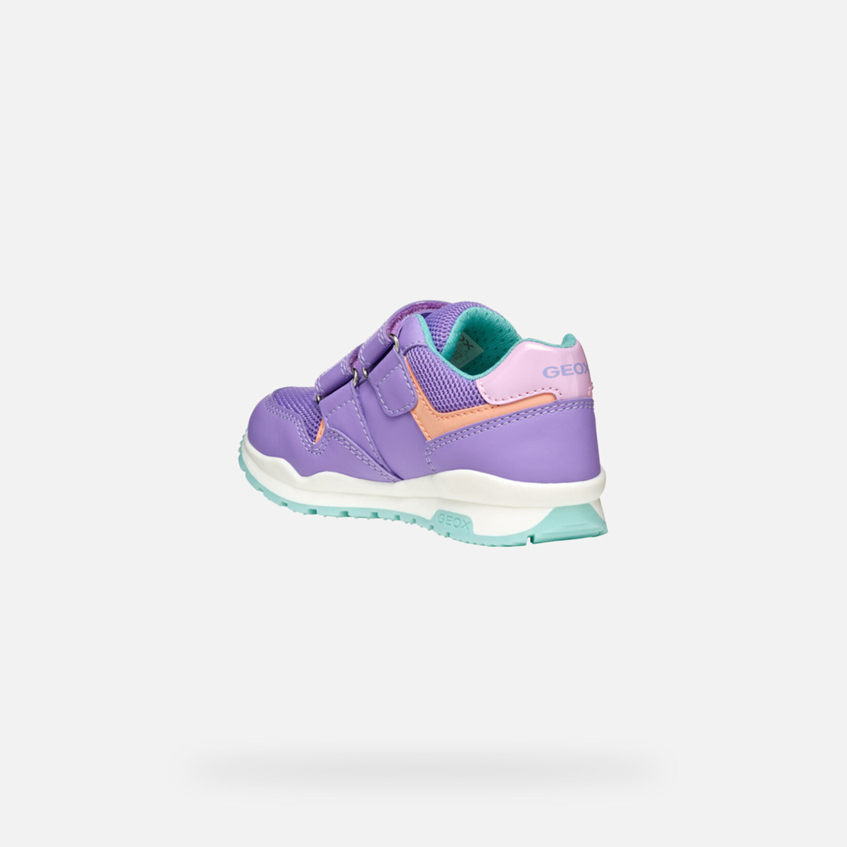 Geox GEOX - Chaussures  de sport en cuir synthétique et filet 'Pavel - Lilac'