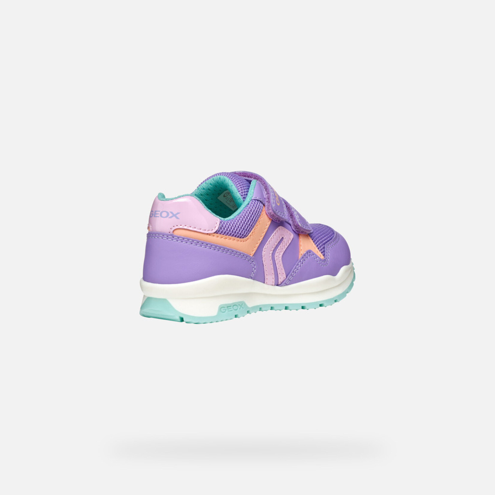Geox GEOX - Chaussures  de sport en cuir synthétique et filet 'Pavel - Lilac'