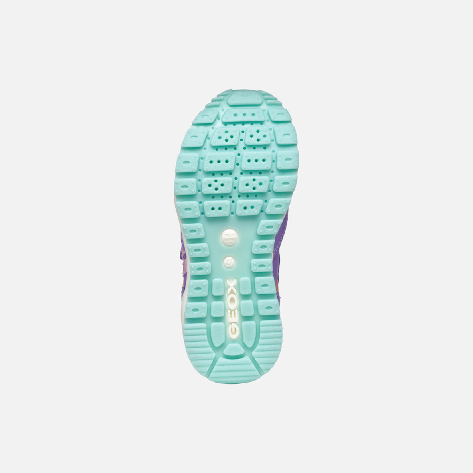 Geox GEOX - Chaussures  de sport en cuir synthétique et filet 'Pavel - Lilac'