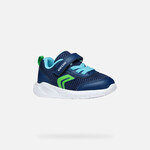Geox GEOX - Chaussures de sport marine pour petits 'Sprintye - Marine/Vert'