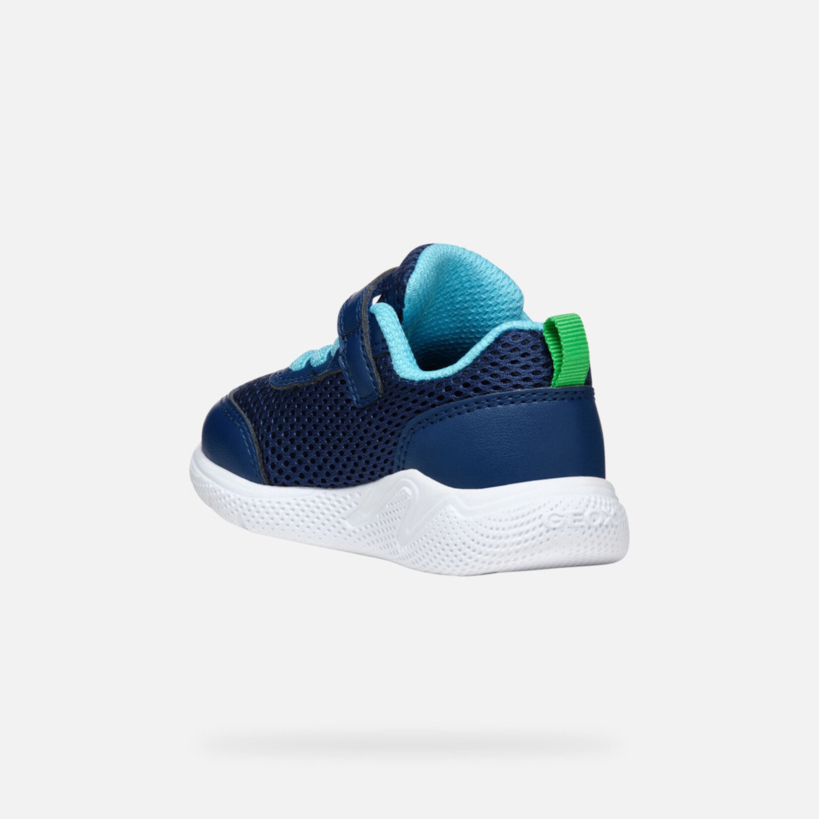 Geox GEOX - Chaussures de sport marine pour petits 'Sprintye - Marine/Vert'